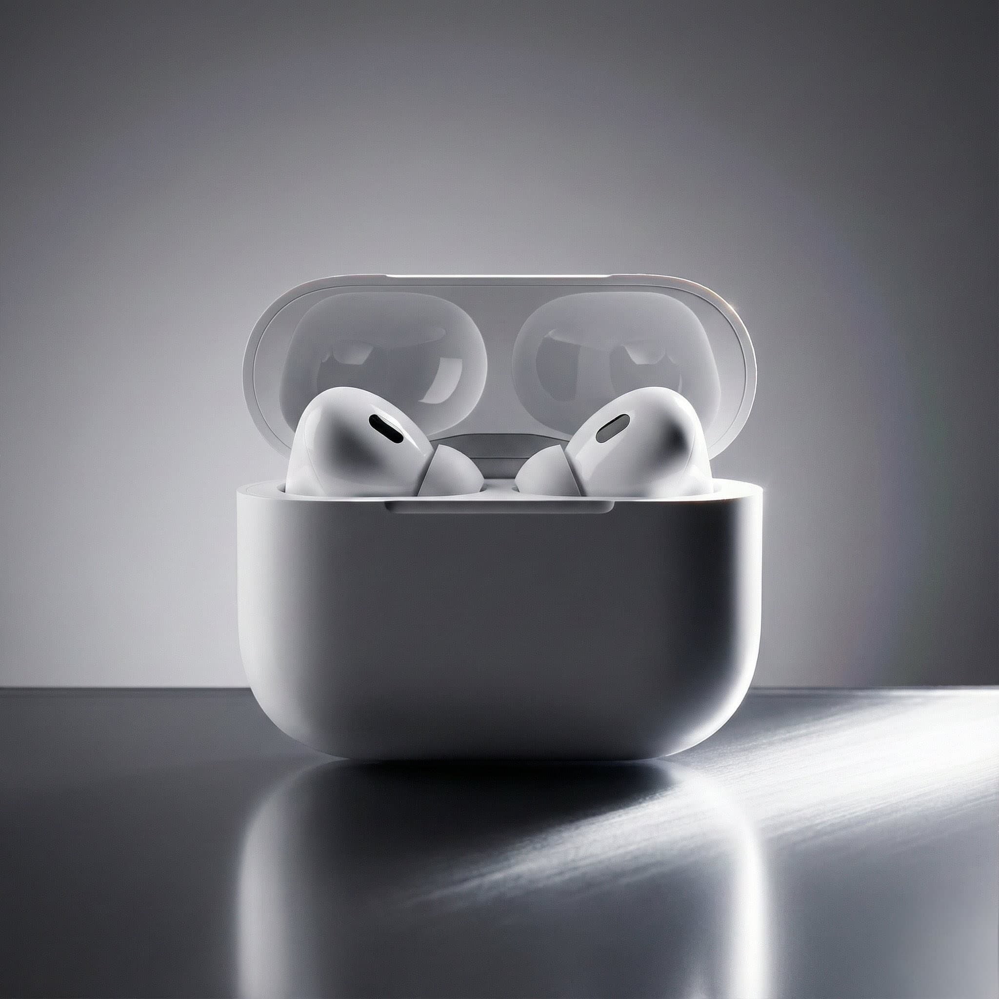 Wireless earbuds before