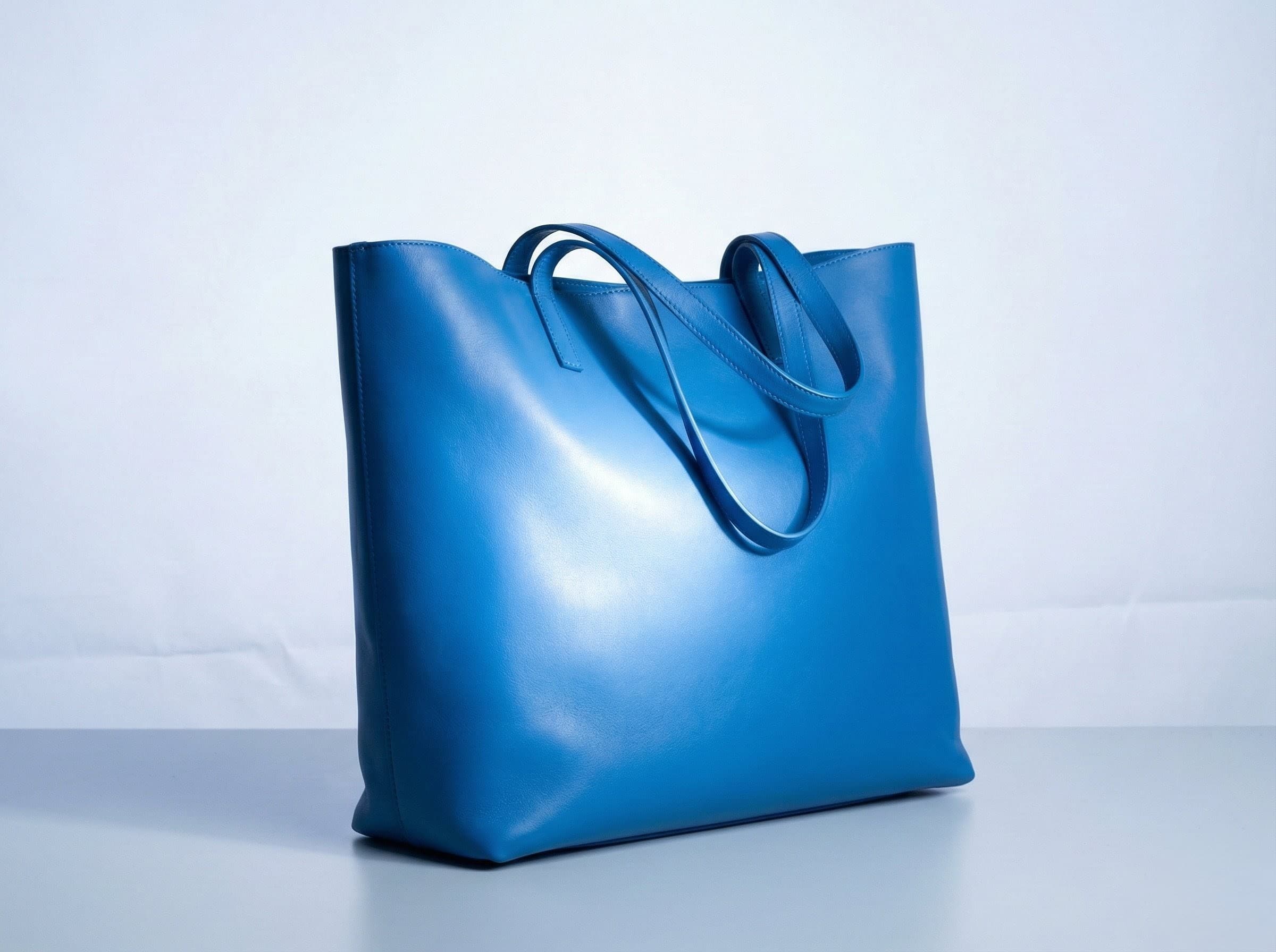 Leather handbag before