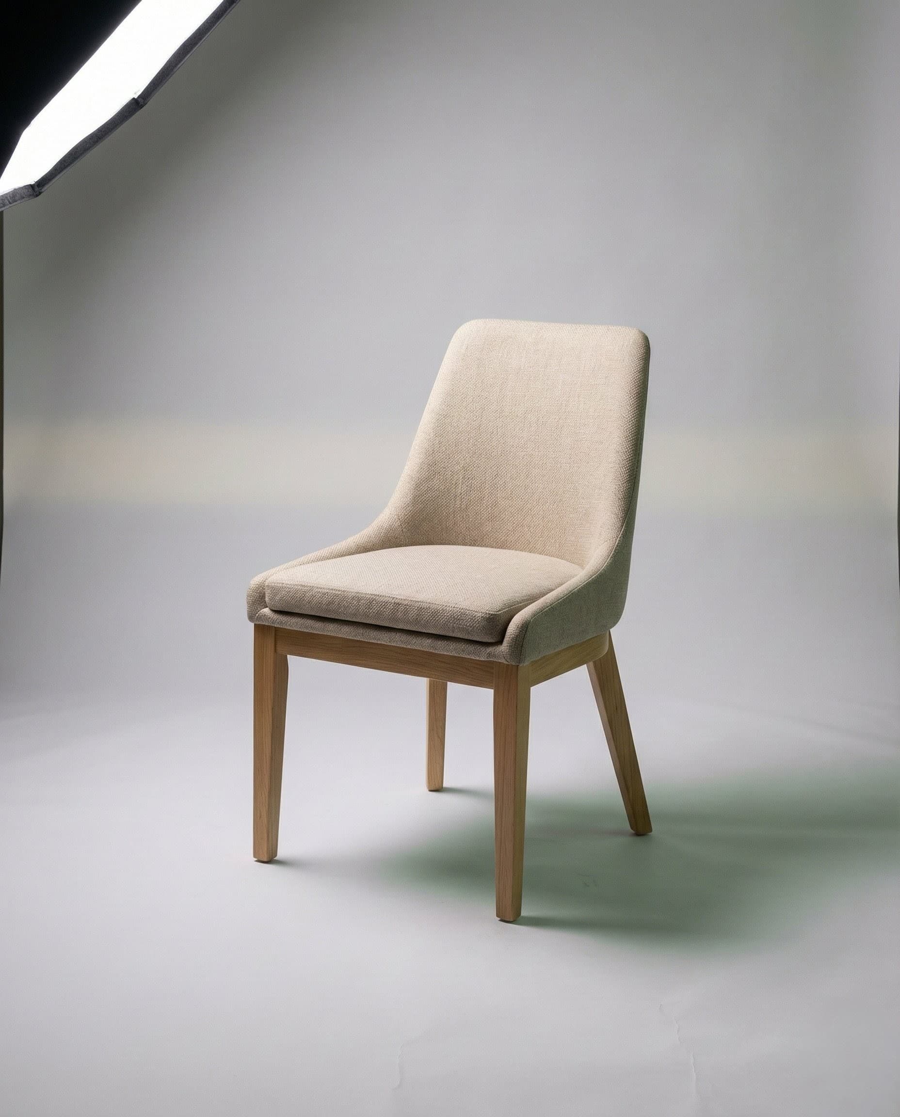 Upholstered chair before